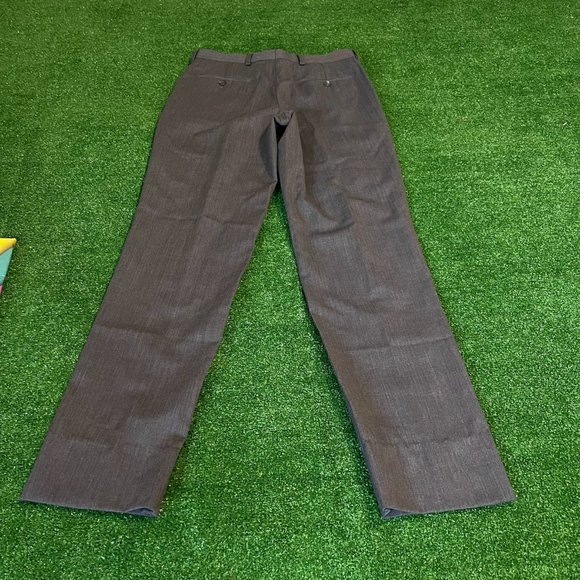 Michael Kors Women's Wear to Work Straight Leg 100% Wool Grey Business Pant 29 - Picture 8 of 10